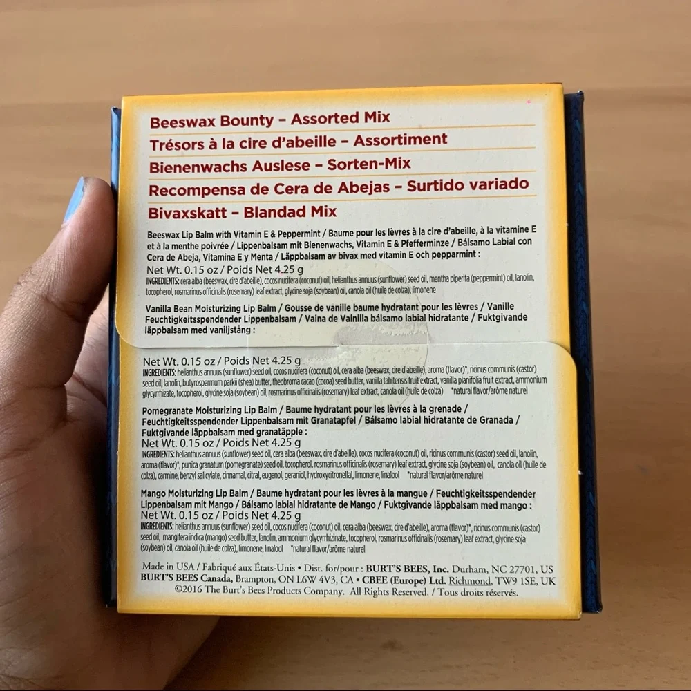 Burts Bees brand new